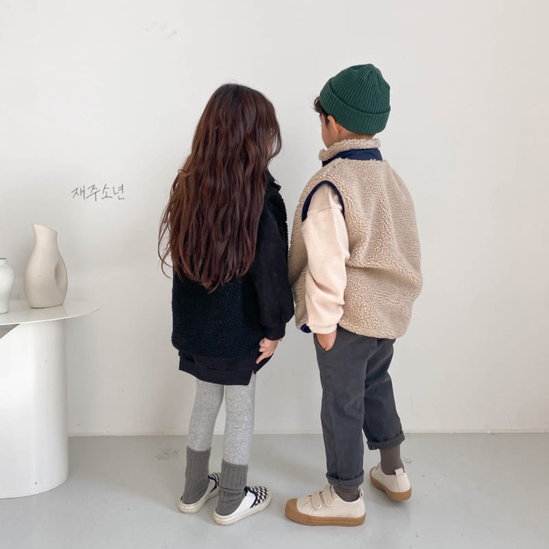 WITTY BOY - Korean Children Fashion - #Kfashion4kids - Travel Reversible Vest - 8