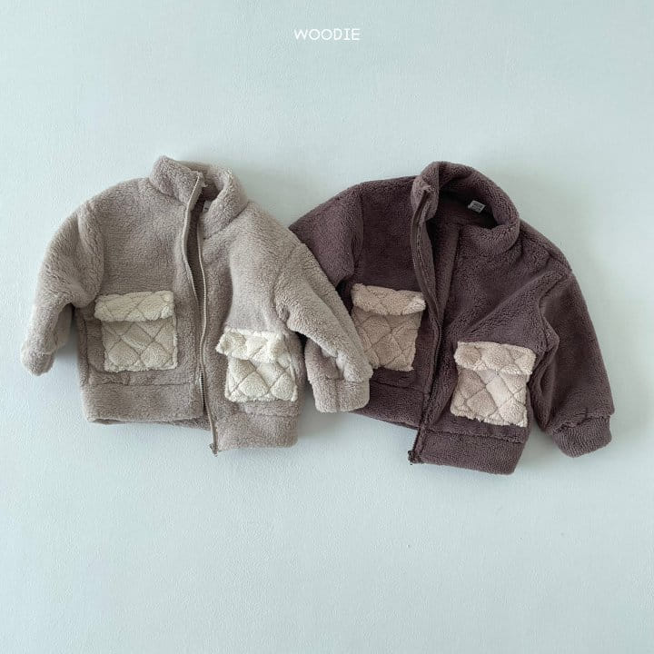 WOODIE - Korean Children Fashion - #Kfashion4kids - Boa Hair Jumper