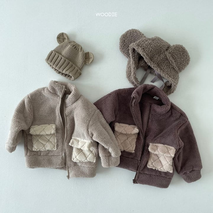 WOODIE - Korean Children Fashion - #Kfashion4kids - Boa Hair Jumper - 2
