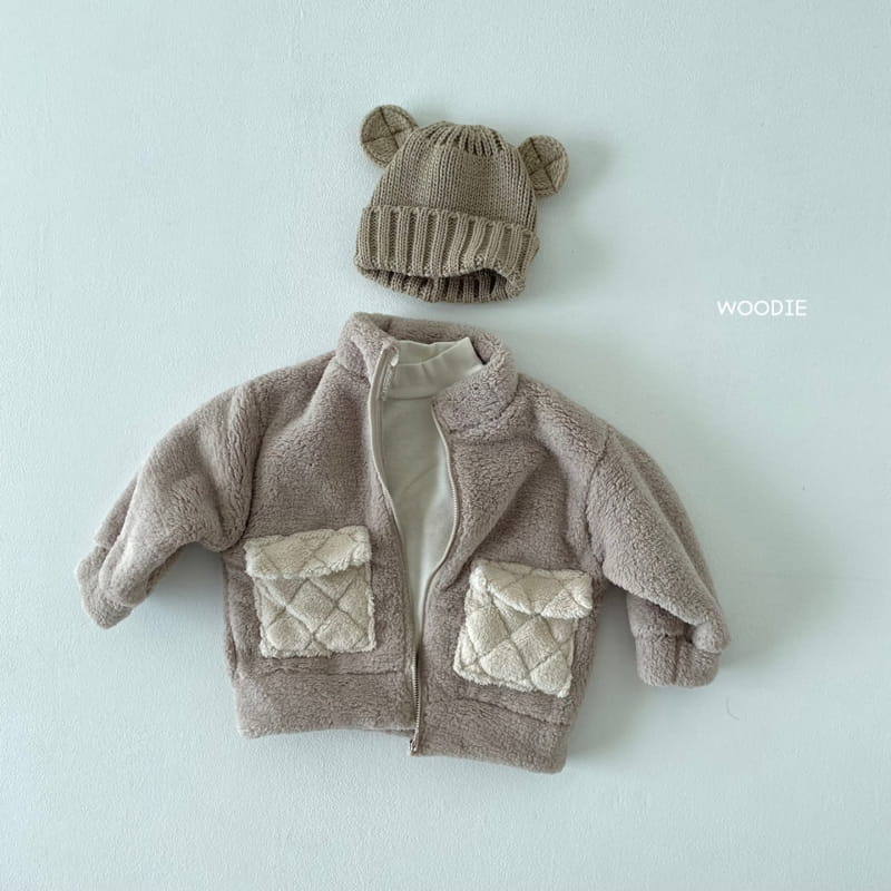 WOODIE - Korean Children Fashion - #Kfashion4kids - Boa Hair Jumper - 3