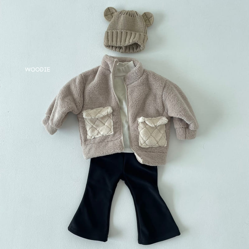 WOODIE - Korean Children Fashion - #Kfashion4kids - Boa Hair Jumper - 4