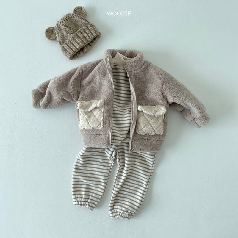 WOODIE - Korean Children Fashion - #Kfashion4kids - Boa Hair Jumper - 6