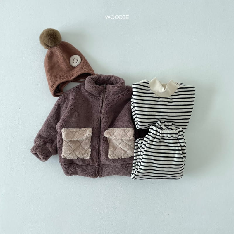 WOODIE - Korean Children Fashion - #Kfashion4kids - Boa Hair Jumper - 7