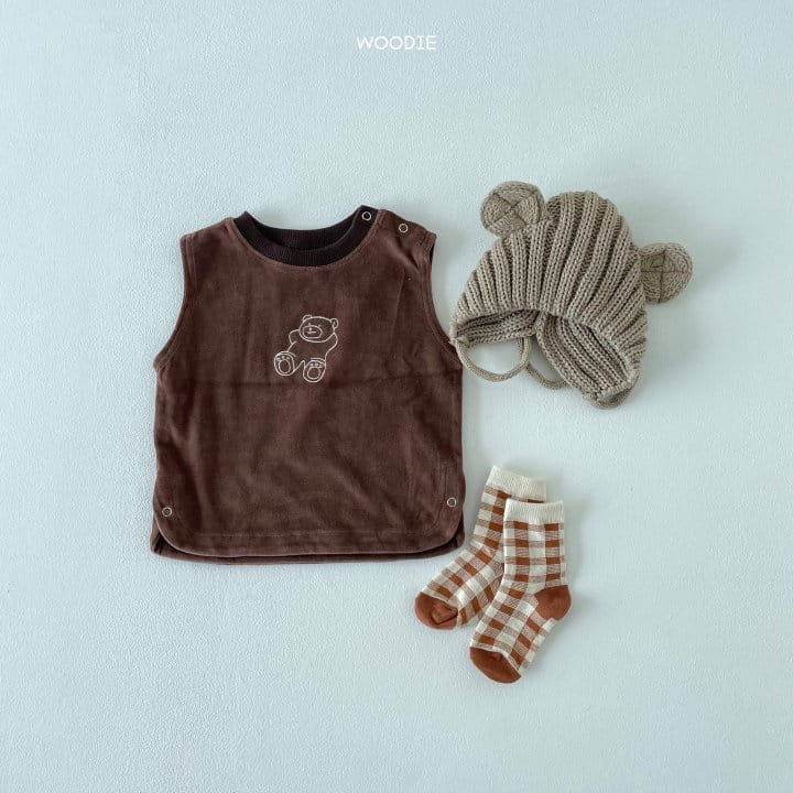 WOODIE - Korean Children Fashion - #Kfashion4kids - Sleeping Vest - 6