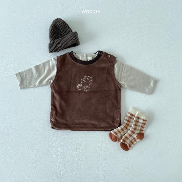 WOODIE - Korean Children Fashion - #Kfashion4kids - Sleeping Vest - 7