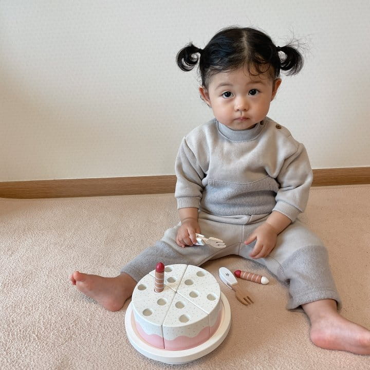 WOODIE - Korean Children Fashion - #Kfashion4kids - Color Top Bottom Set - 5