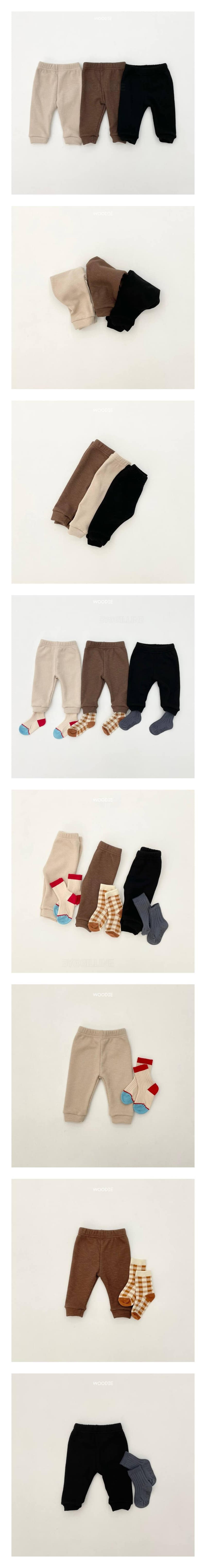 WOODIE - Korean Children Fashion - #Kfashion4kids - Winter Momo Jogger Pants