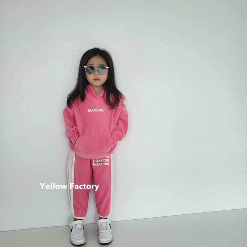 YELLOW FACTORY - Korean Children Fashion - #Kfashion4kids - Thank you Top Bottom Set - 11