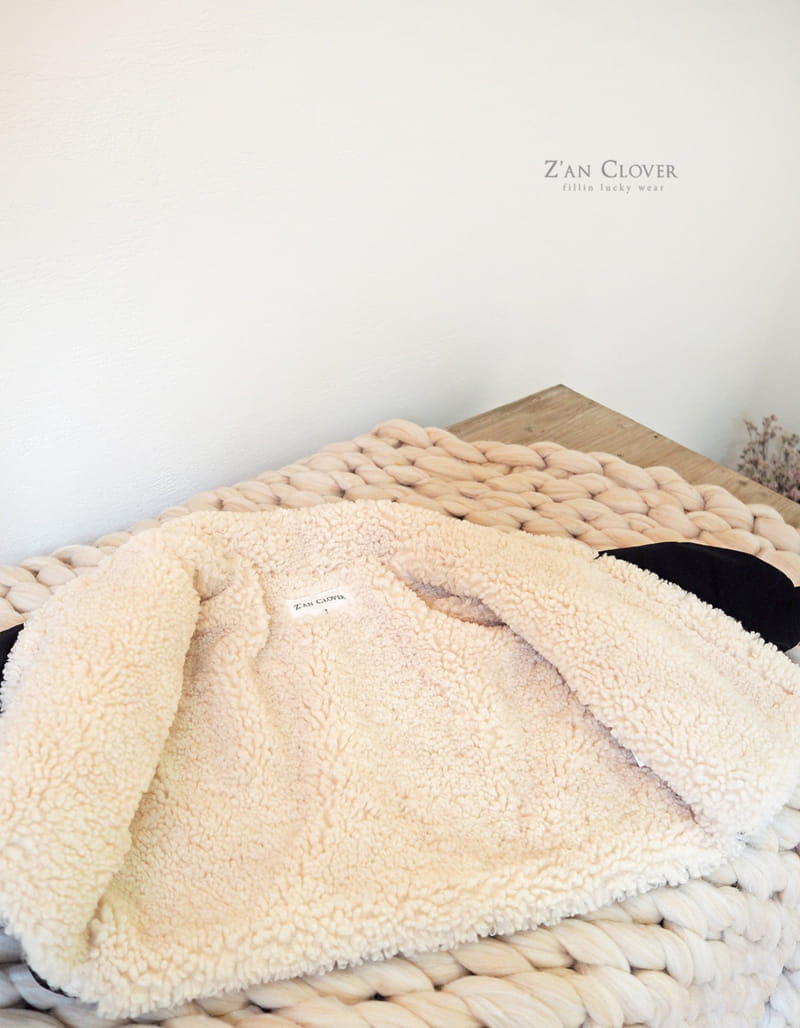 ZAN CLOVER - Korean Children Fashion - #Kfashion4kids - Quilting Shawl Collar Jacket - 10