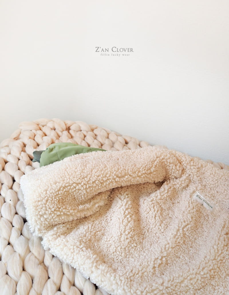 ZAN CLOVER - Korean Children Fashion - #Kfashion4kids - Quilting Shawl Collar Jacket - 6