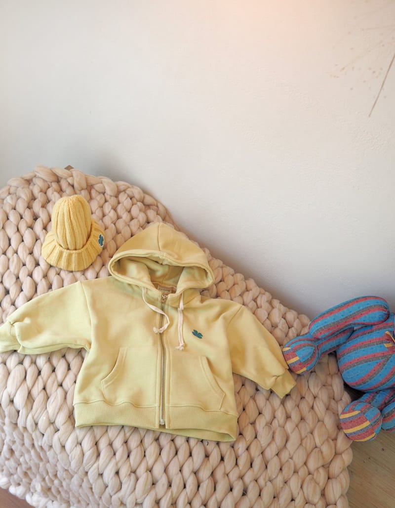 ZAN CLOVER - Korean Children Fashion - #Kfashion4kids - Clover Hoody Zip-up