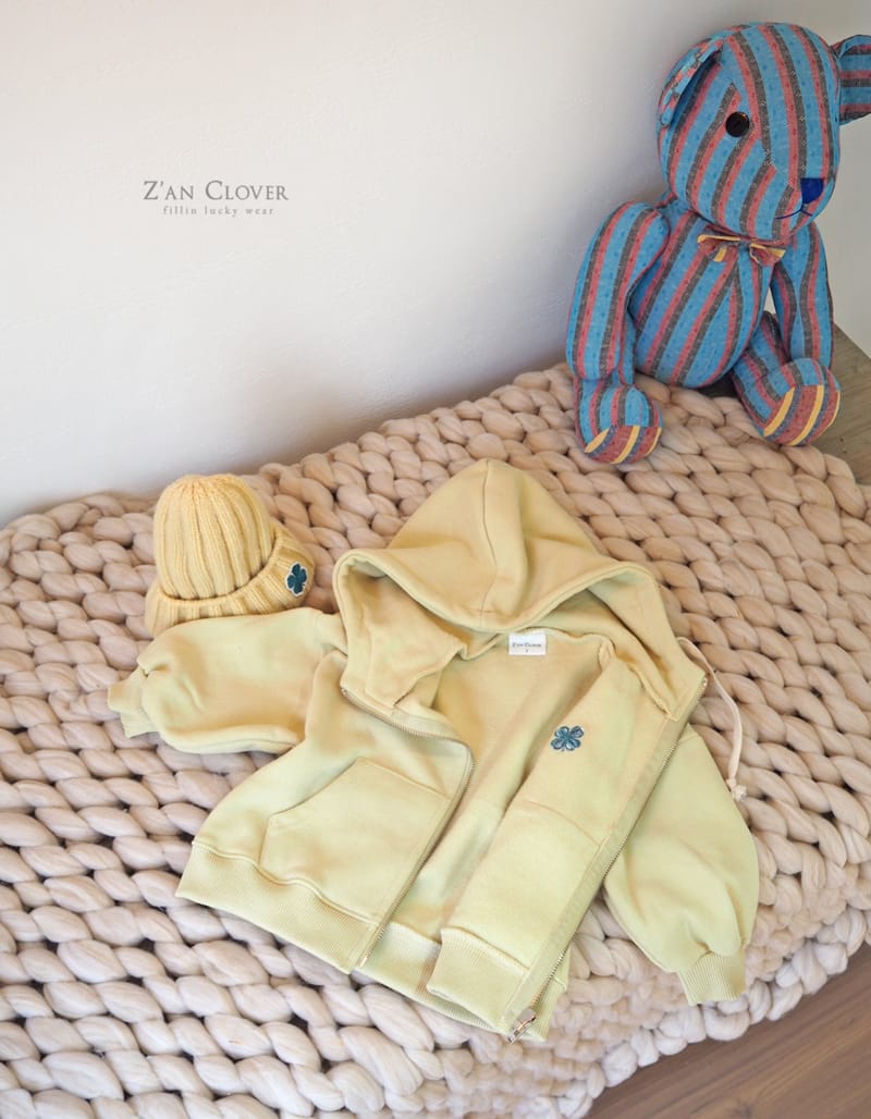 ZAN CLOVER - Korean Children Fashion - #Kfashion4kids - Clover Hoody Zip-up - 2