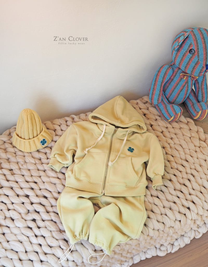 ZAN CLOVER - Korean Children Fashion - #Kfashion4kids - Clover Hoody Zip-up - 4