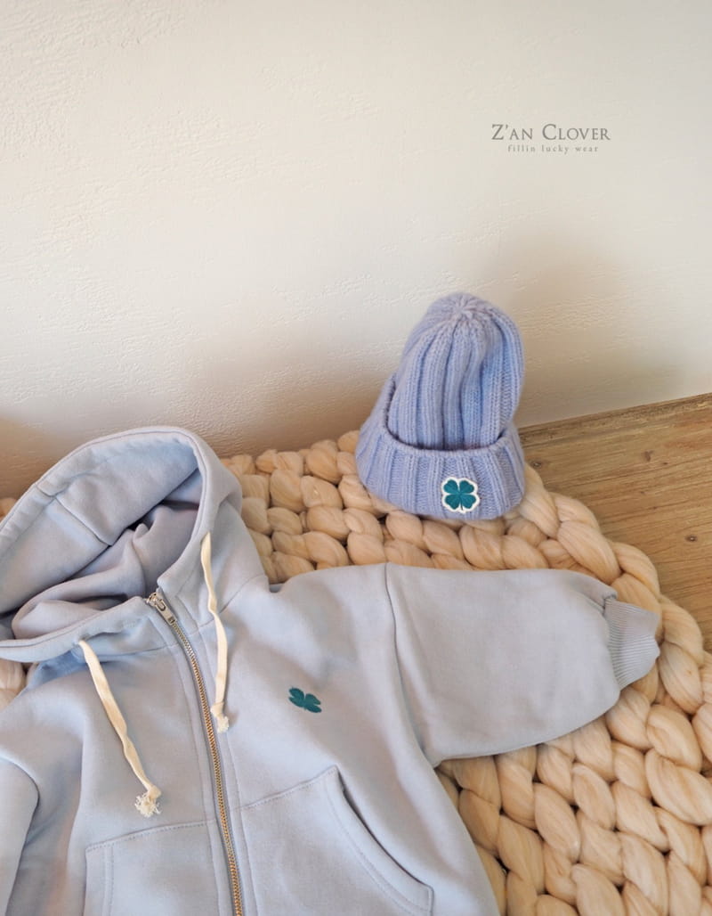 ZAN CLOVER - Korean Children Fashion - #Kfashion4kids - Clover Hoody Zip-up - 6