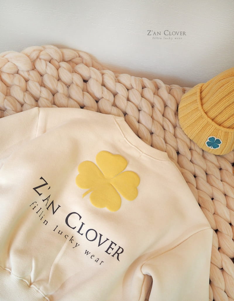 ZAN CLOVER - Korean Children Fashion - #Kfashion4kids - Clover Sweatshirt - 5