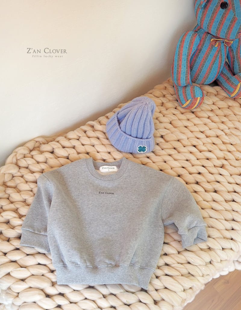 ZAN CLOVER - Korean Children Fashion - #Kfashion4kids - Clover Sweatshirt - 6