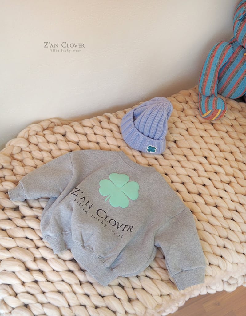 ZAN CLOVER - Korean Children Fashion - #Kfashion4kids - Clover Sweatshirt - 8