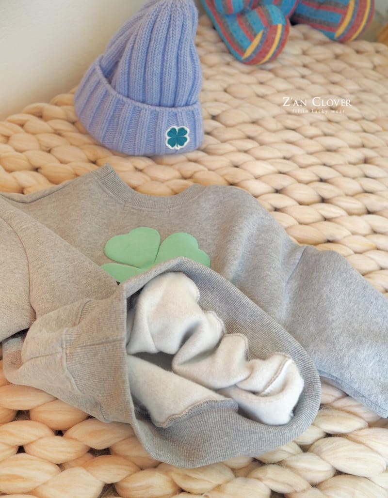 ZAN CLOVER - Korean Children Fashion - #Kfashion4kids - Clover Sweatshirt - 9