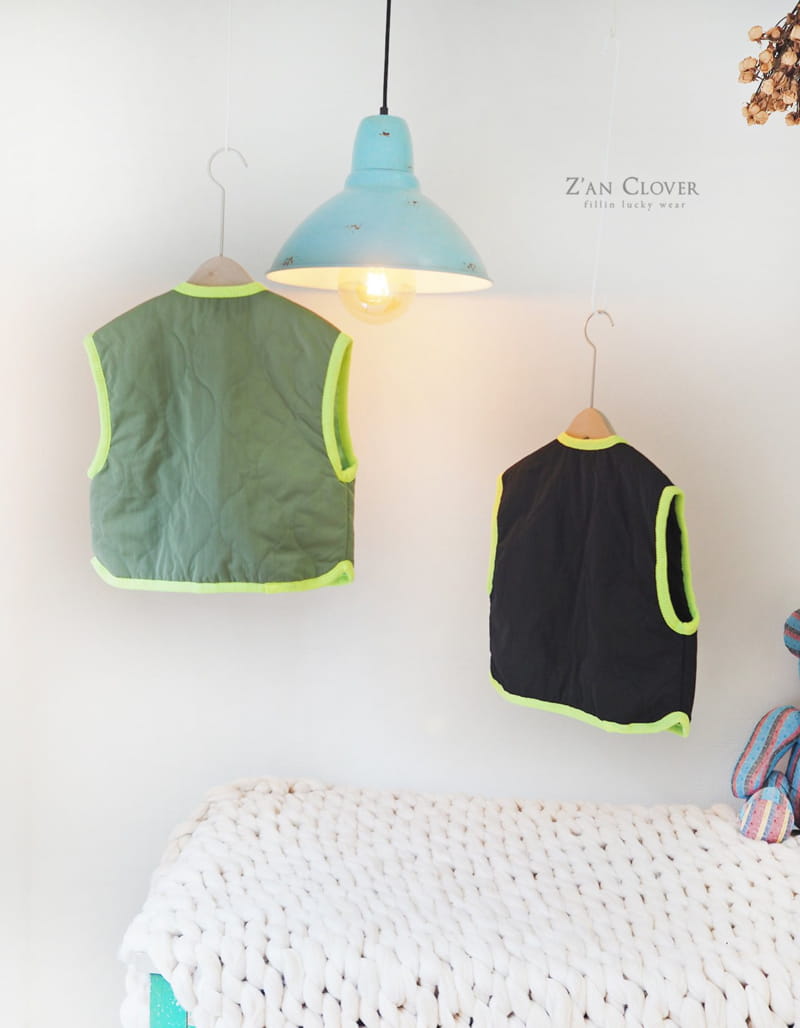 ZAN CLOVER - Korean Children Fashion - #Kfashion4kids - Quilting Vest