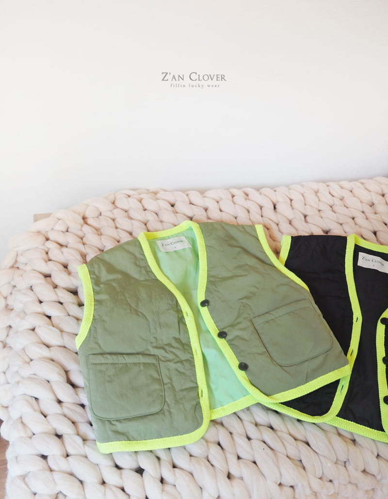 ZAN CLOVER - Korean Children Fashion - #Kfashion4kids - Quilting Vest - 5