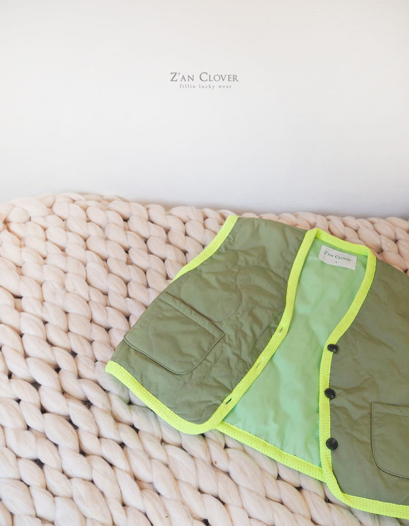 ZAN CLOVER - Korean Children Fashion - #Kfashion4kids - Quilting Vest - 6