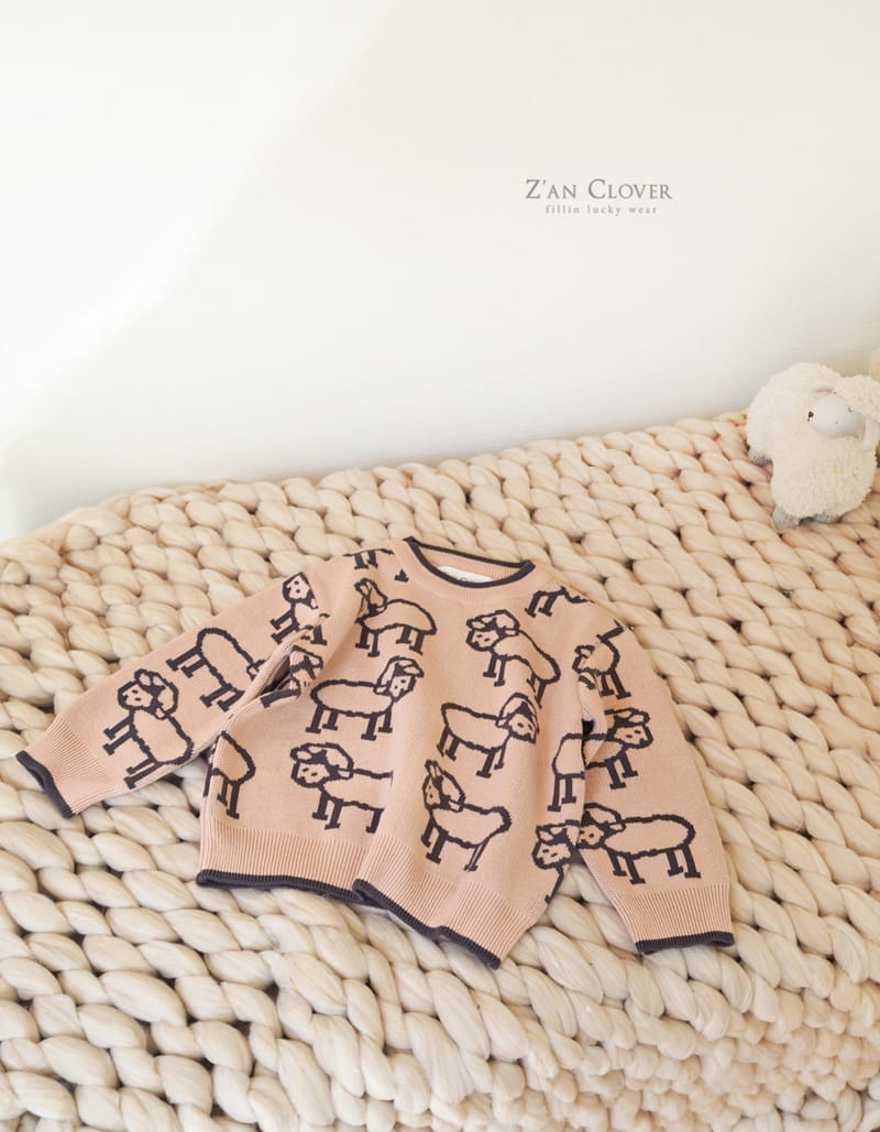 ZAN CLOVER - Korean Children Fashion - #Kfashion4kids - Sheep Knit - 4