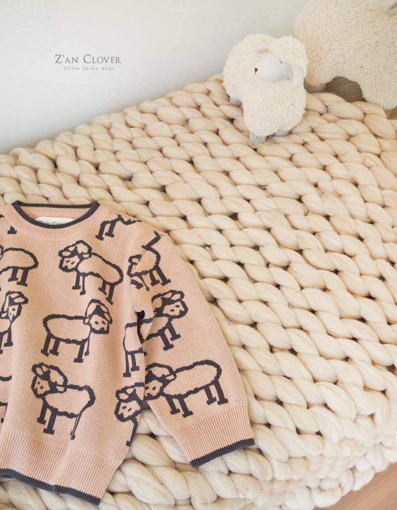 ZAN CLOVER - Korean Children Fashion - #Kfashion4kids - Sheep Knit - 5