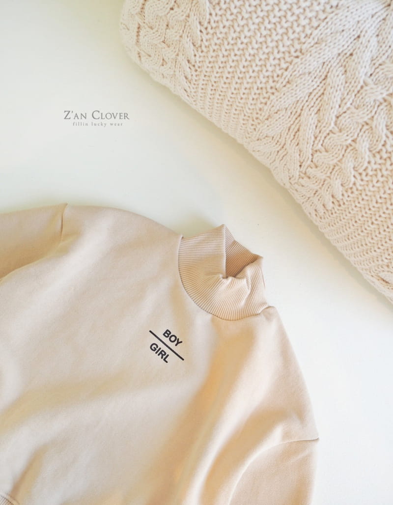 ZAN CLOVER - Korean Children Fashion - #Kfashion4kids - Boy And Girl Sweatshirt - 3