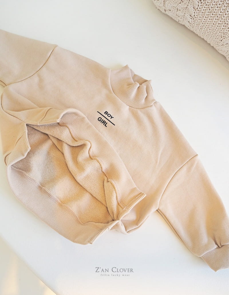 ZAN CLOVER - Korean Children Fashion - #Kfashion4kids - Boy And Girl Sweatshirt - 4