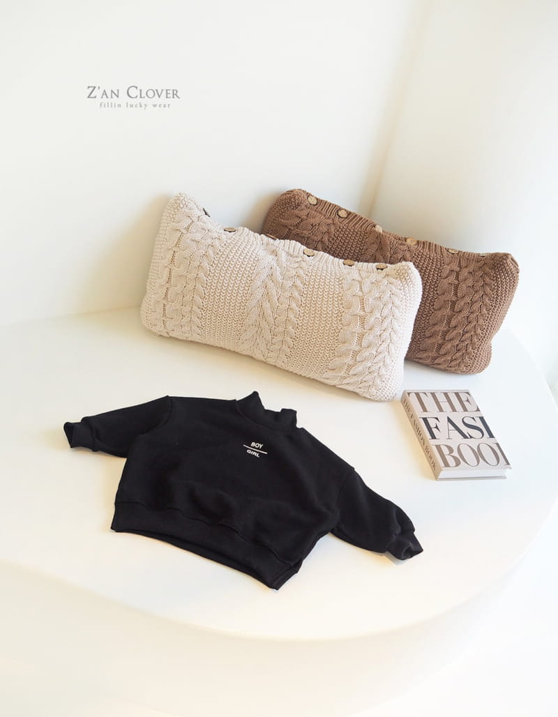 ZAN CLOVER - Korean Children Fashion - #Kfashion4kids - Boy And Girl Sweatshirt - 5