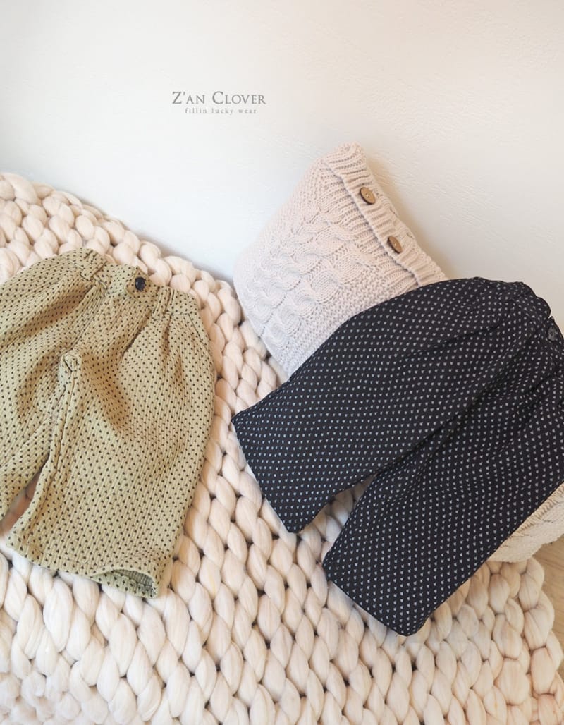 ZAN CLOVER - Korean Children Fashion - #Kfashion4kids - Jacquard Wide Pants - 5