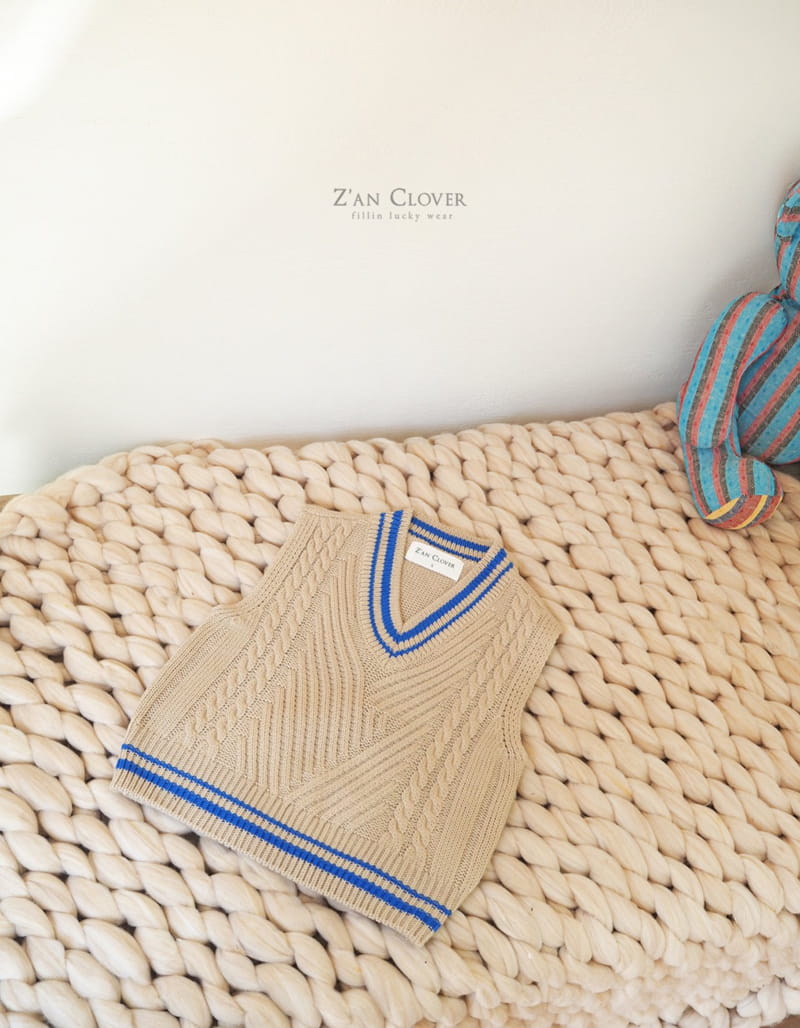 ZAN CLOVER - Korean Children Fashion - #Kfashion4kids - Knit Vest - 4