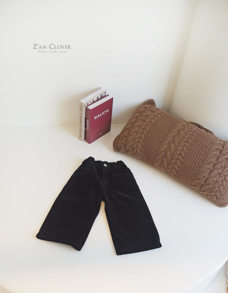 ZAN CLOVER - Korean Children Fashion - #Kfashion4kids - Rib Wide Pants - 2
