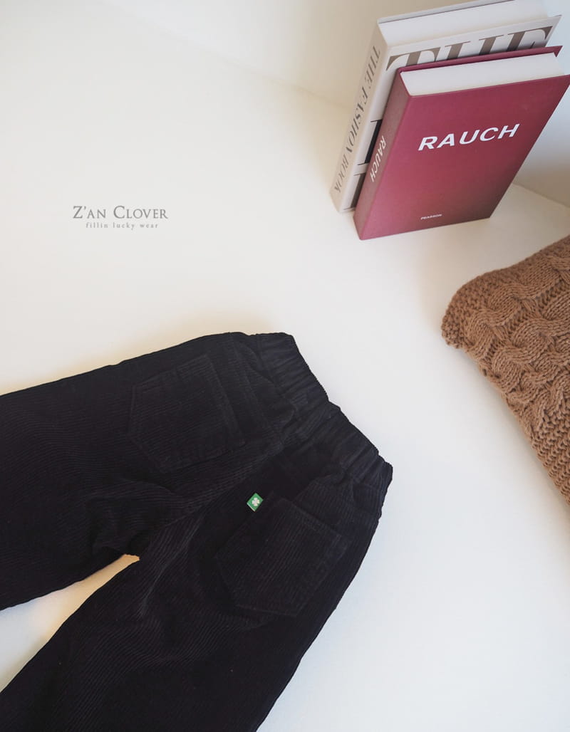 ZAN CLOVER - Korean Children Fashion - #Kfashion4kids - Rib Wide Pants - 4