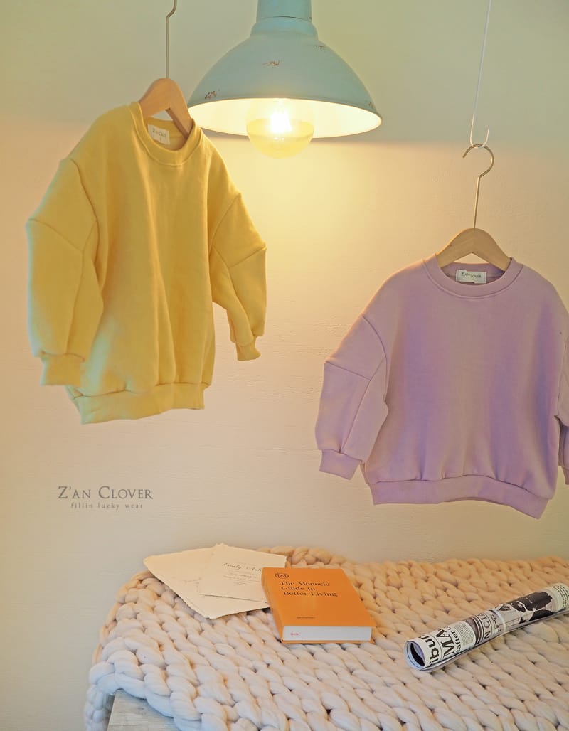 ZAN CLOVER - Korean Children Fashion - #Kfashion4kids - Macroon Long Sweatshirt