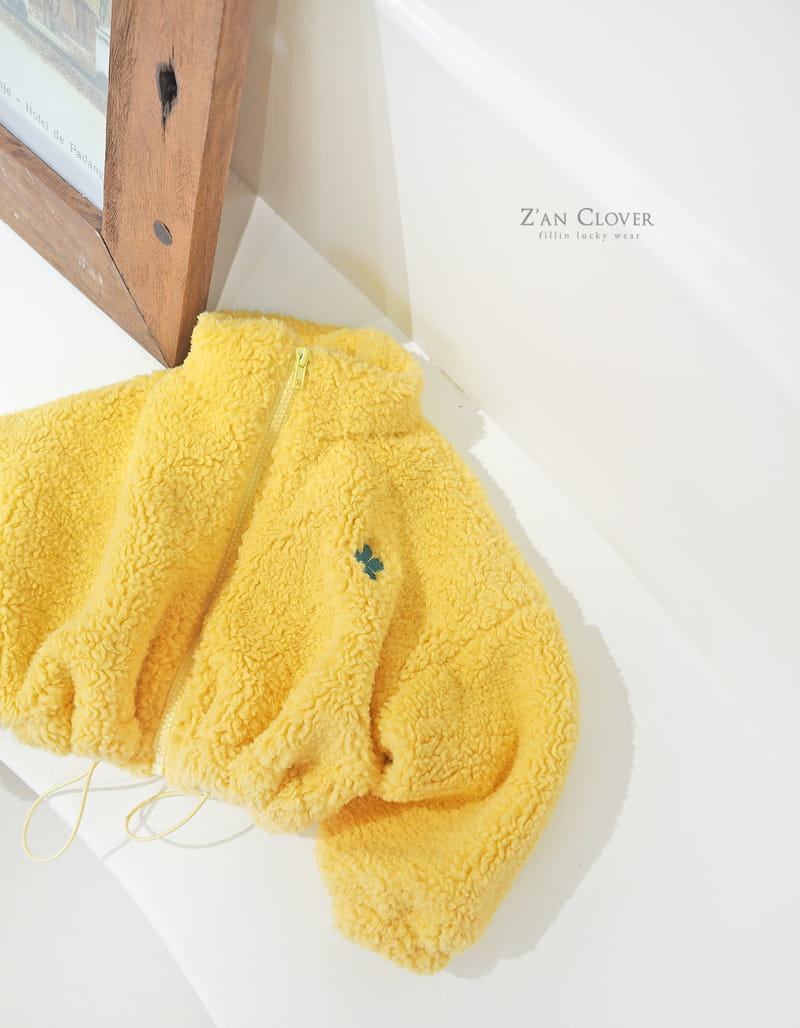 ZAN CLOVER - Korean Children Fashion - #Kfashion4kids - Crop Fleece Jumper - 12