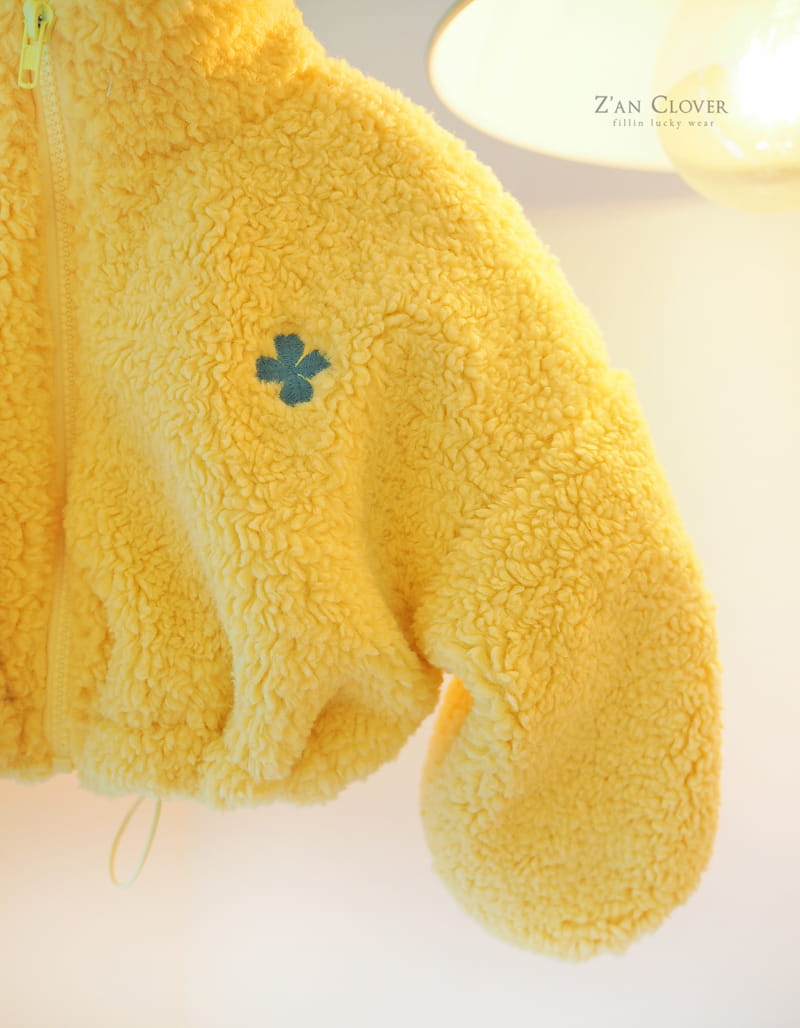 ZAN CLOVER - Korean Children Fashion - #Kfashion4kids - Crop Fleece Jumper - 4