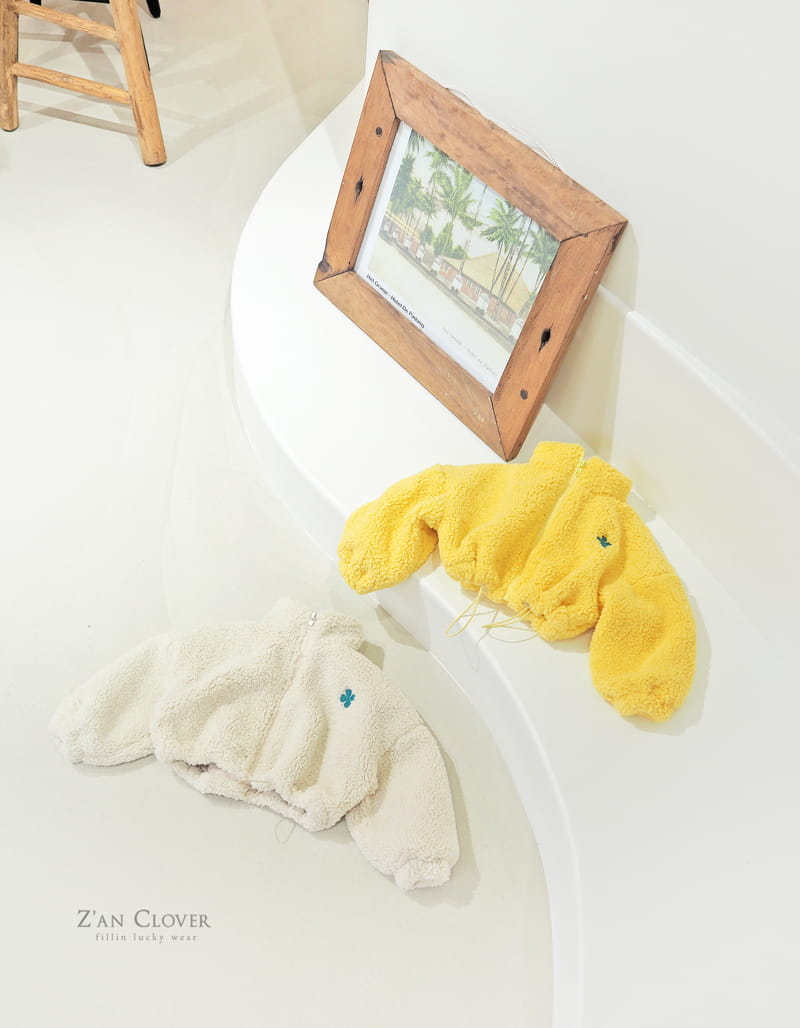 ZAN CLOVER - Korean Children Fashion - #Kfashion4kids - Crop Fleece Jumper - 8