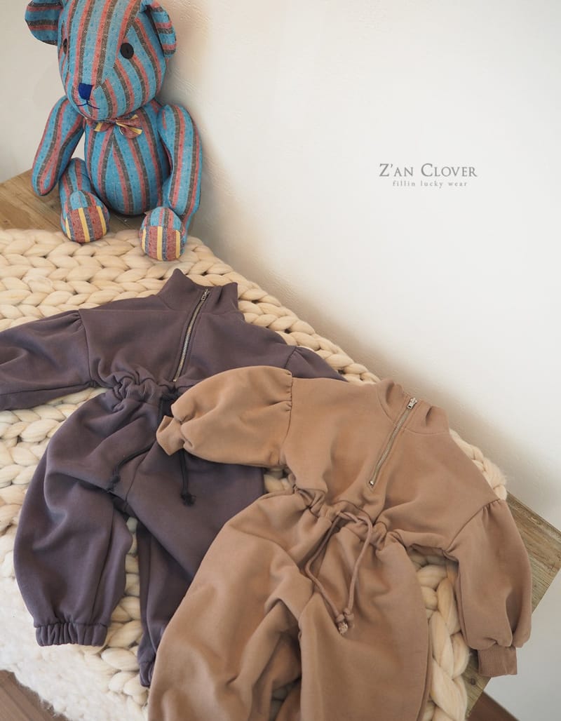 ZAN CLOVER - Korean Children Fashion - #Kfashion4kids - High Neck Jumpsuit