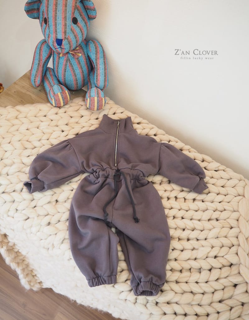 ZAN CLOVER - Korean Children Fashion - #Kfashion4kids - High Neck Jumpsuit - 2