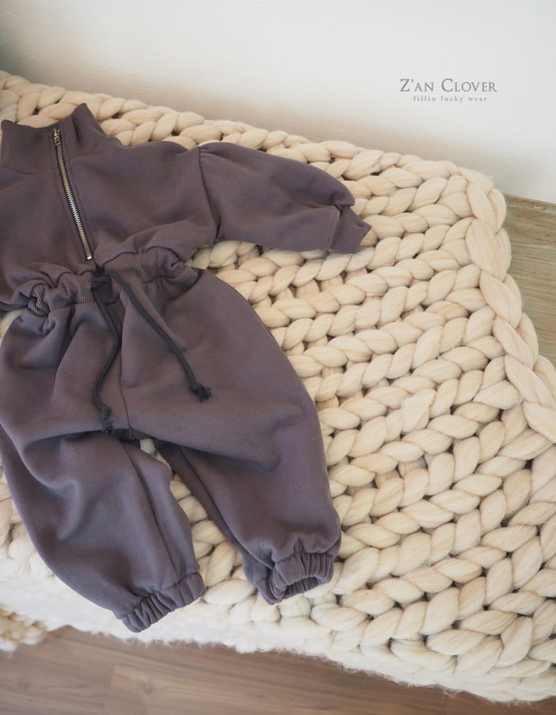 ZAN CLOVER - Korean Children Fashion - #Kfashion4kids - High Neck Jumpsuit - 4