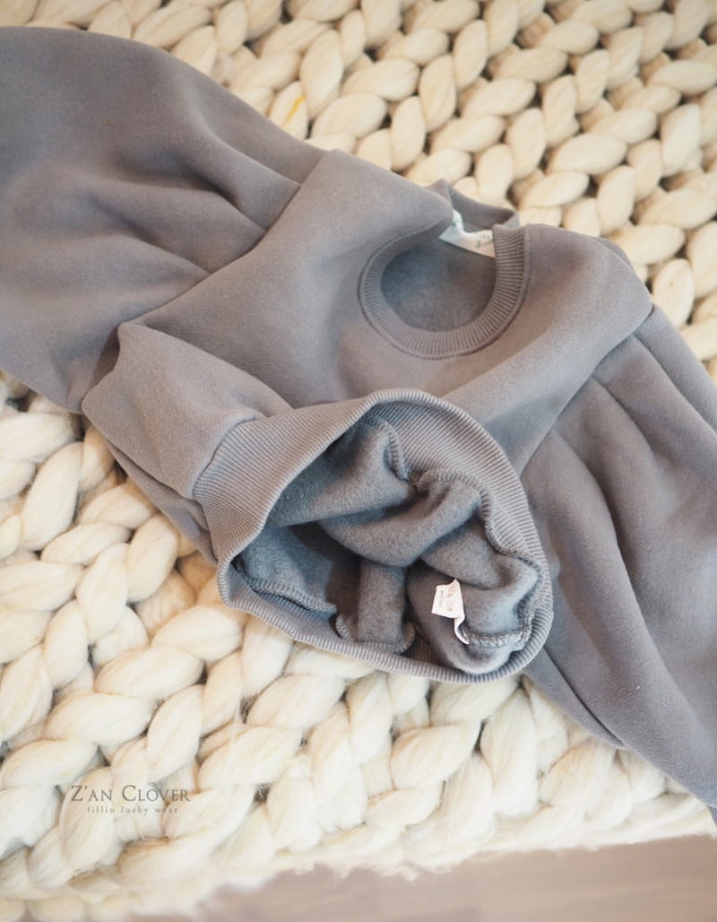 ZAN CLOVER - Korean Children Fashion - #Kfashion4kids - Puff Short Sweatshirt - 5