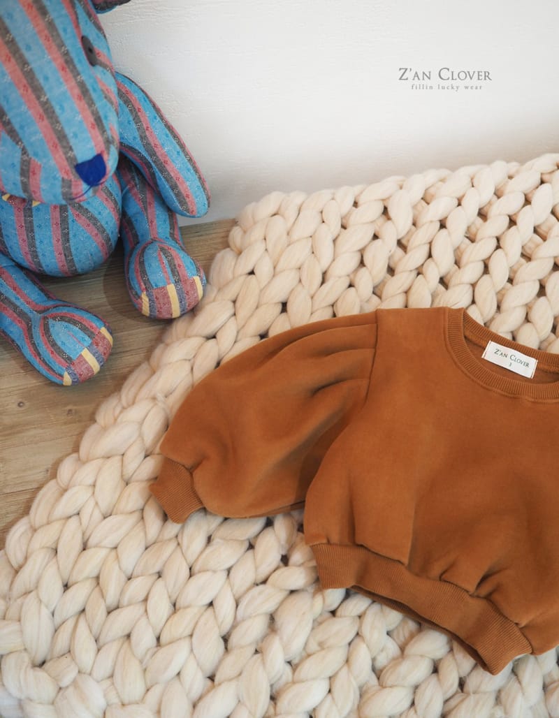 ZAN CLOVER - Korean Children Fashion - #Kfashion4kids - Puff Short Sweatshirt - 8
