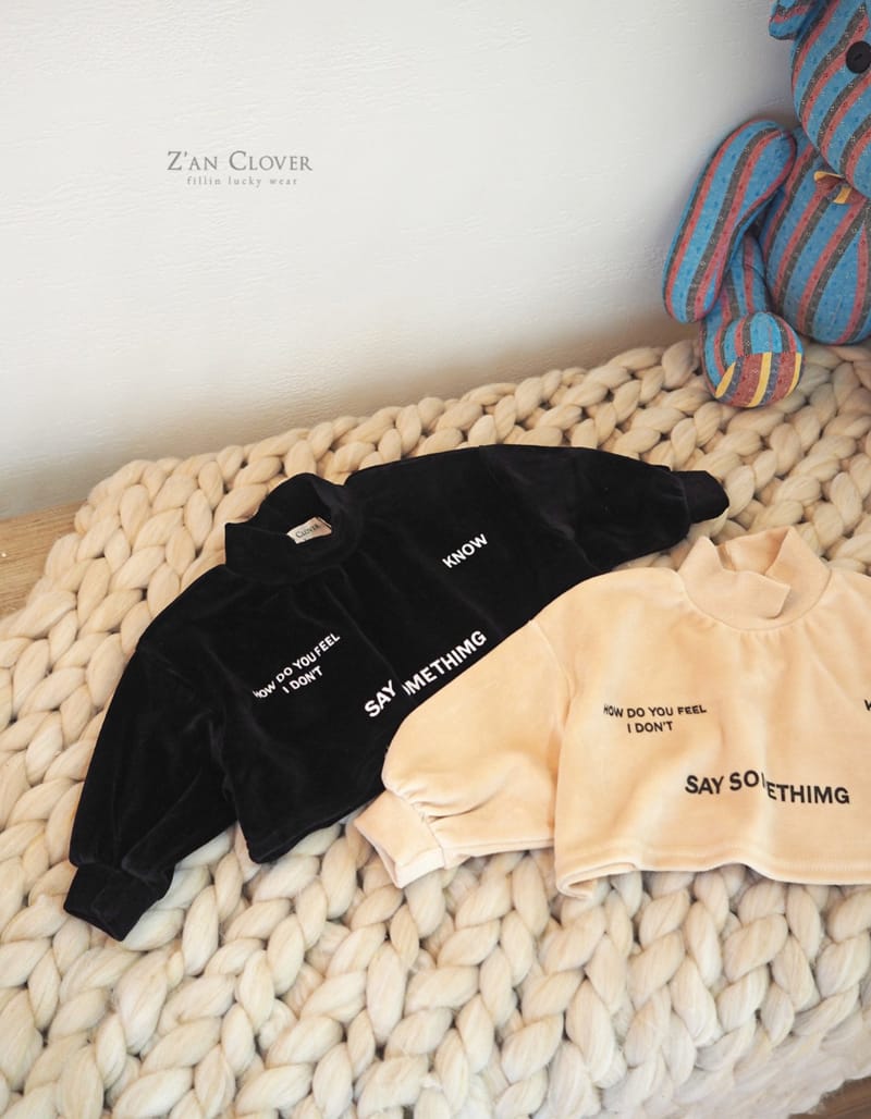 ZAN CLOVER - Korean Children Fashion - #Kfashion4kids - Beloa Short Sweatshirt