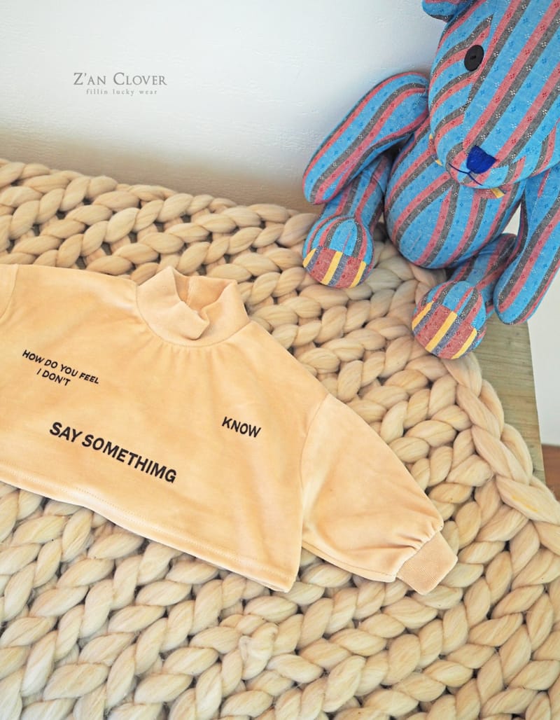 ZAN CLOVER - Korean Children Fashion - #Kfashion4kids - Beloa Short Sweatshirt - 4