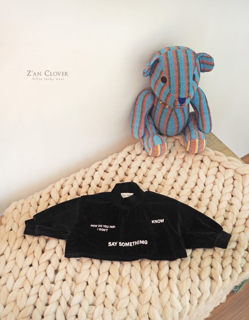 ZAN CLOVER - Korean Children Fashion - #Kfashion4kids - Beloa Short Sweatshirt - 7