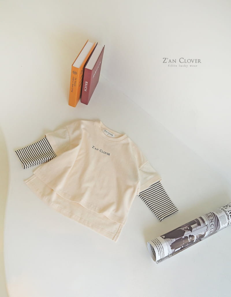 ZAN CLOVER - Korean Children Fashion - #Kfashion4kids - Zan Layered Tee - 2