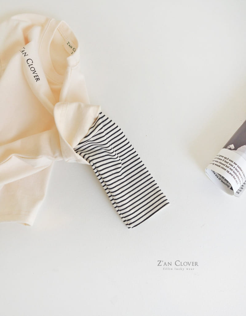 ZAN CLOVER - Korean Children Fashion - #Kfashion4kids - Zan Layered Tee - 4