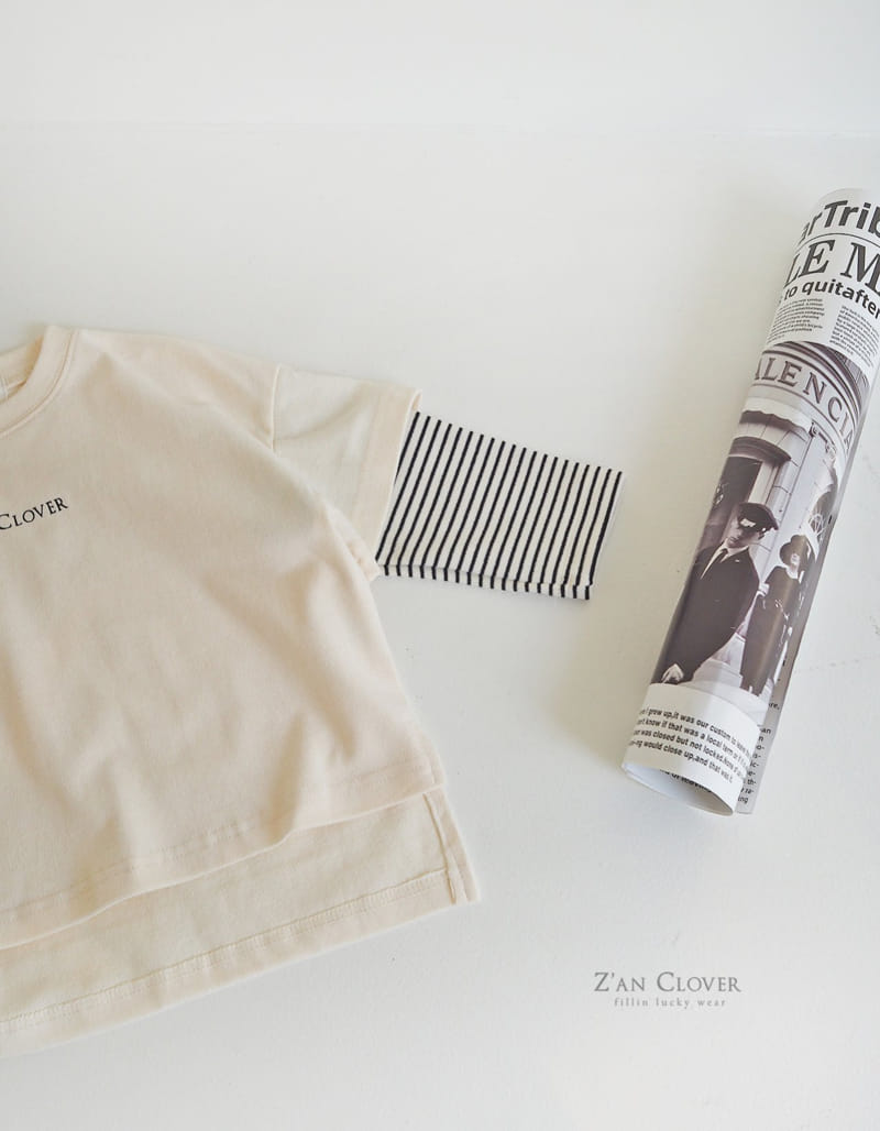 ZAN CLOVER - Korean Children Fashion - #Kfashion4kids - Zan Layered Tee - 5