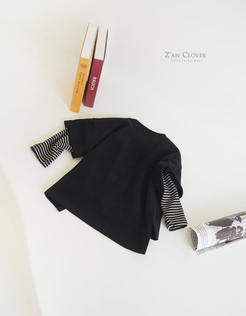 ZAN CLOVER - Korean Children Fashion - #Kfashion4kids - Zan Layered Tee - 7